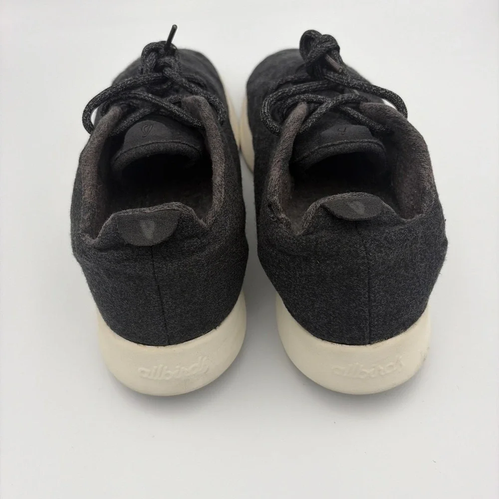 Allbirds Wool Runners Mens Size 11 Black Athletic Running Walking Shoes Sneakers